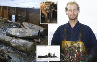 Мародеры грабят подводные братские могилы британских моряков(7 фото) Мародеры грабят подводные братские могилы британских моряков(7 фото)