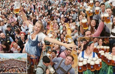 В Мюнхене открылся "Октоберфест"(35 фото) В Мюнхене открылся "Октоберфест"(35 фото)