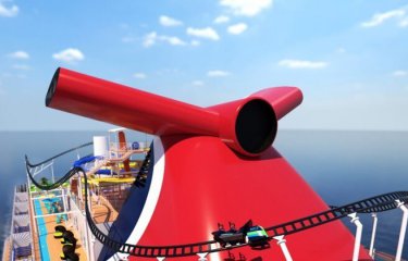 Carnival Cruises строит первый в мире круизный лайнер с американскими горками(5 фото + 1 видео) Carnival Cruises строит первый в мире круизный лайнер с американскими горками(5 фото + 1 видео)