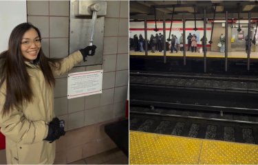 В метро Кембриджа пассажиры могут играть на уникальной звуковой инсталляции (1 фото + 1 видео) В метро Кембриджа пассажиры могут играть на уникальной звуковой инсталляции (1 фото + 1 видео)