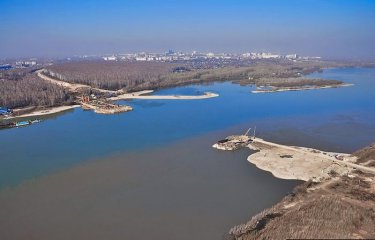 Новосибирск. Строительство третьего моста через Обь (27 фото) Новосибирск. Строительство третьего моста через Обь (27 фото)